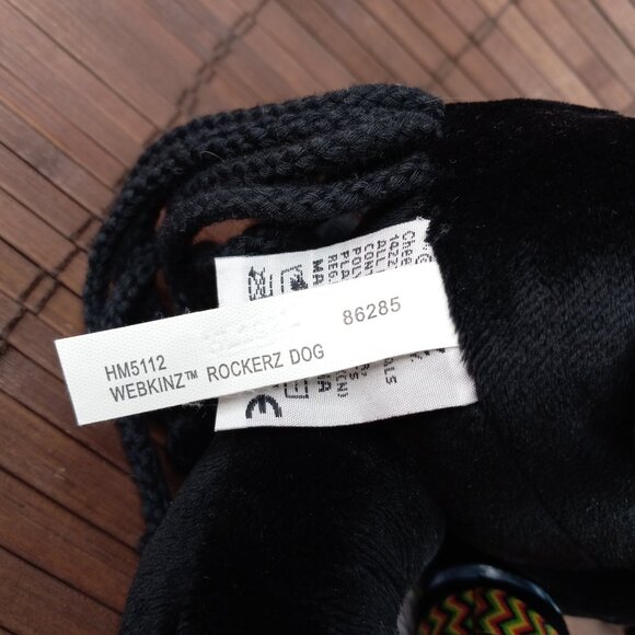 Webkinz Rockerz Dog Island Rhythm HM5112 Sealed Code Black Lab Plush Dreadlocks - Picture 14 of 14